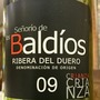 Señorío de los Baldíos Crianza(2009)