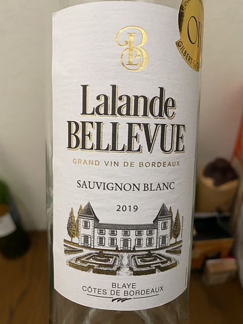 Lalande Bellevue Sauvignon Blanc (Blaye)(ラランド・ベルヴュー ソーヴィニヨン・ブラン)