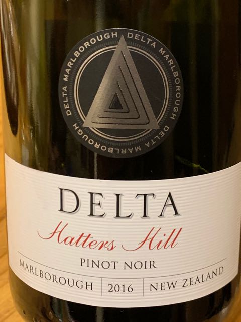 Delta Hatters Hill Pinot Noir(デルタ ハッターズ・ヒル ピノ