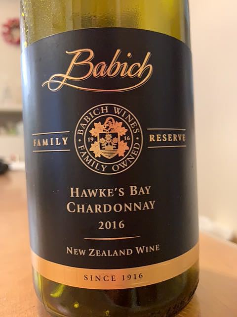 Babich Family Reserve Hawke's Bay Chardonnay(バビッチ ファミリー・リザーブ ホークス・ベイ シャルドネ)