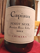 Capiaux Chimera Pinot Noir(2015)