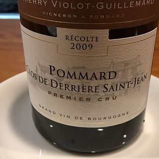 Thierry Violot Guillemard Pommard 1er Cru Clos de Derrière Saint Jean(ティエリ・ヴィオロ・ギュイマール ポマール プルミエ・クリュ クロ・デ・デリエール サン・ジャン)