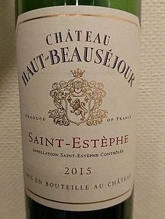 Ch. Haut Beauséjour