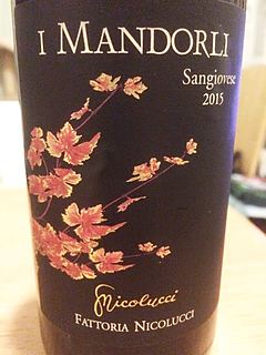 Fattoria Nicolucci I Mandorli Sangiovese Superiore(ニコルッチ イ・マンドルリ サンジョヴェーゼ スーペリオーレ)