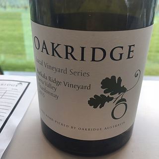 Oakridge Local Vineyard Series Barkala Ridge Vineyard Chardonnay(オークリッジ ローカル・ヴィンヤード・シリーズ バルカラ・リッジ・ヴィンヤード シャルドネ)