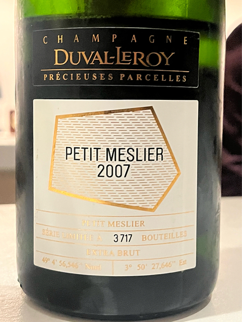 Duval Leroy Petit Meslier Vintage
