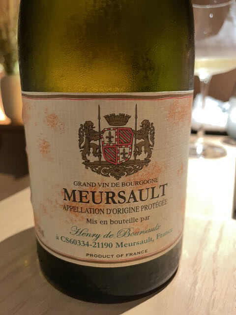 Henry de Boursaulx Meursault
