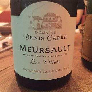 Dom. Denis Carré Meursault Les Tillets