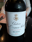 Ch. Les Ormes Sorbet(2014)