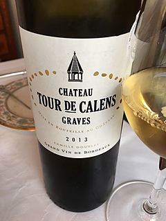 Ch. Tour de Calens Graves Blanc 2013(シャトー・トゥール・ド・カレンズ グラーヴ ブラン)