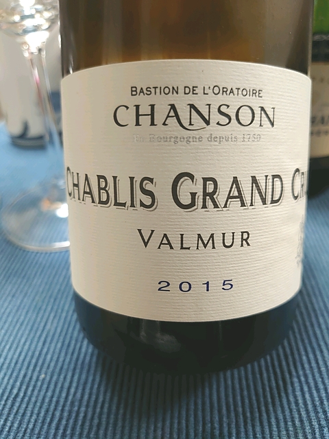 Chanson Chablis Grand Cru Valmur