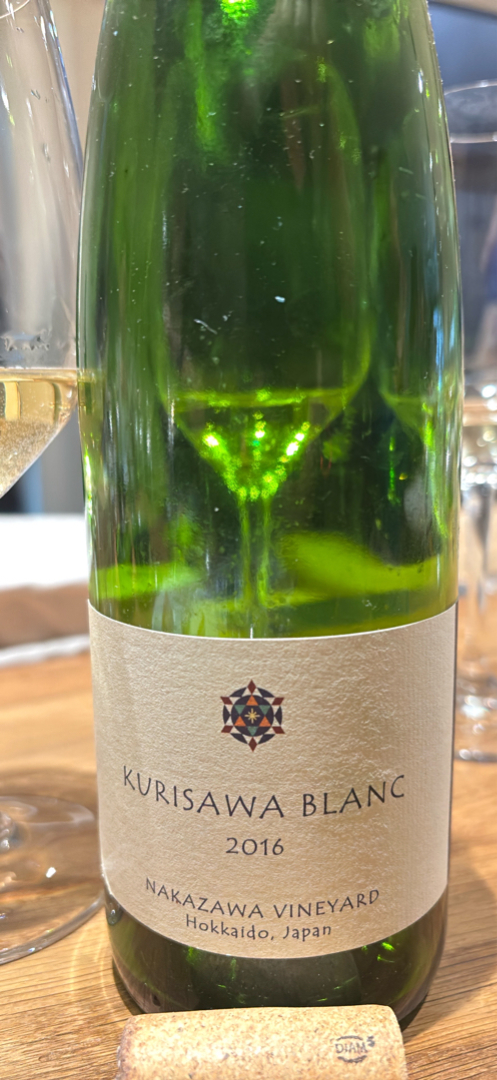 クリサワブラン KURISAWA BLANC 2023 Nakazawa Nakazawa Vineyard KURISAWA T-Blanc 2023 750ml — Bottles Japan