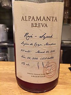 Alpamanta Breva Rosé Syrah(アルパマンタ ブレヴァ ロゼ シラー)