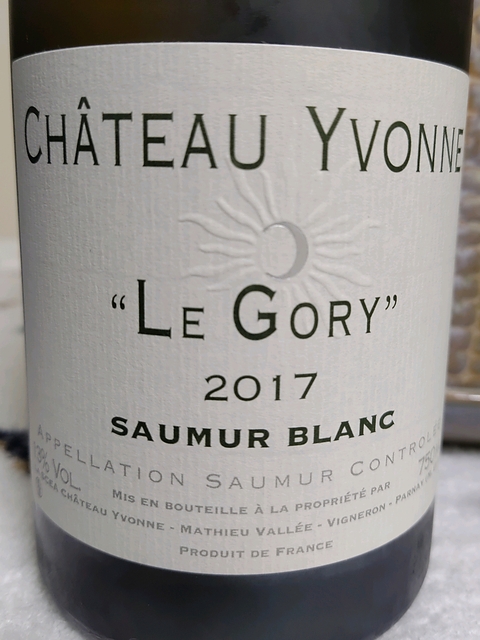 Ch. Yvonne Saumur Blanc Le Gory