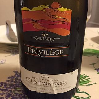 Saint Verny Privilège Côtes d'Auvergne
