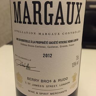 Berry Bros. & Rudd Margaux