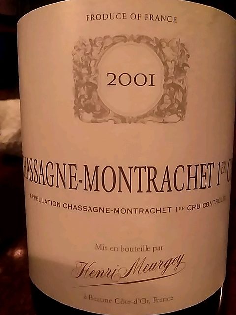 Henri Chassagne Montrachet 1er Cru