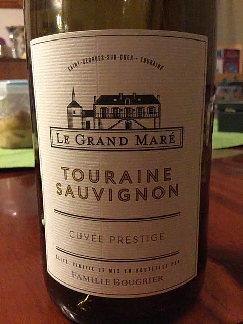 Famille Bougrier Le Grand Maré Touraine Sauvignon Cuvée Prestige(ファミーユ・ブーグリエ ル・グラン・マール トゥーレーヌ・ ソーヴィニヨン キュヴェ・プレステージ)