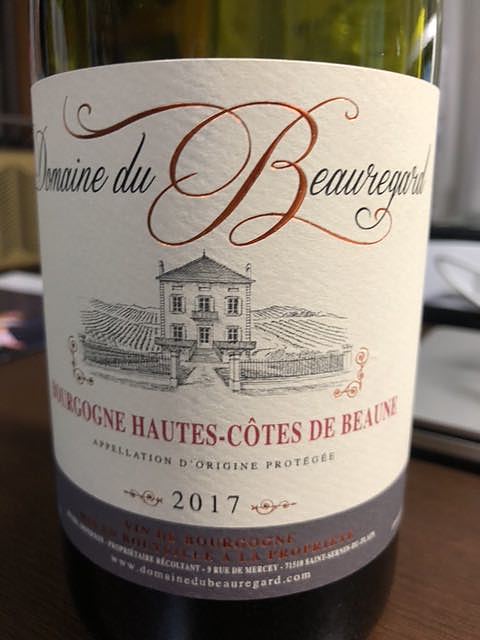Dom. du Beauregard Bourgogne Hautes Côtes de Beaune Rouge