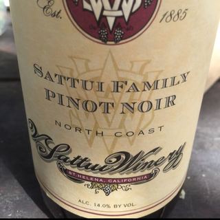 V. Sattui Winery Sattui Family Pinot Noir(ヴィ・サトゥーイ・ワイナリー サトゥーイ・ファミリー ピノ・ノワール)