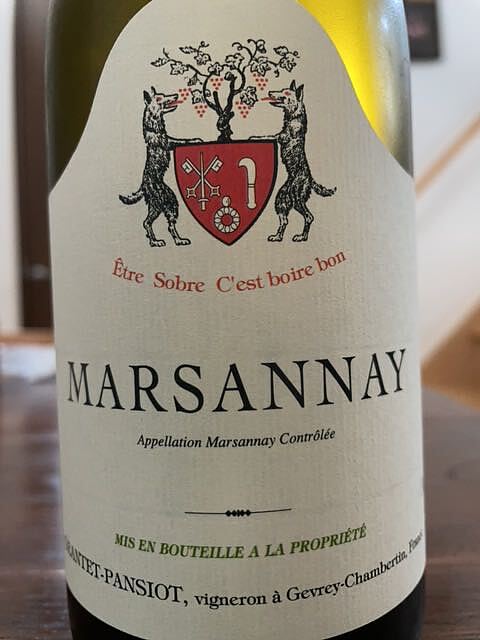 Geantet Pansiot Marsannay Blanc