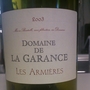 Dom. de La Garance Les Armières(2003)