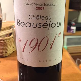 Ch. Beauséjour 1901