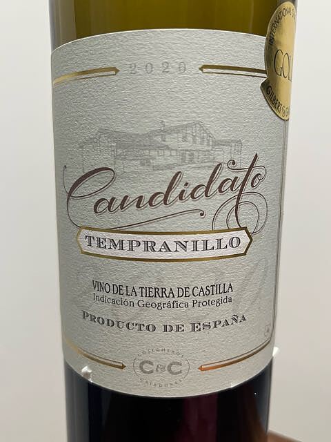 C&C Candidato Tempranillo(カインディダート テンプラニーリョ)