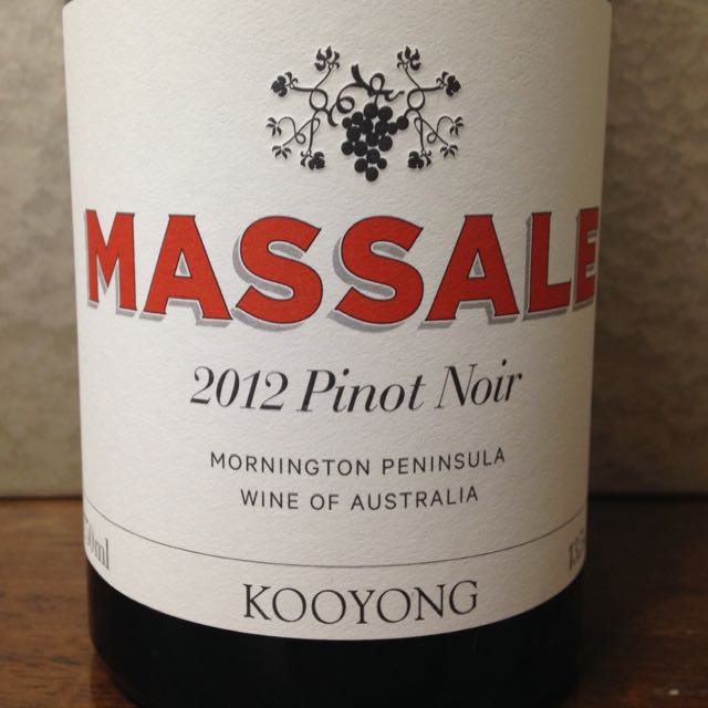 Kooyong Massale Pinot Noir(クーヨン マサール ピノ・ノワール