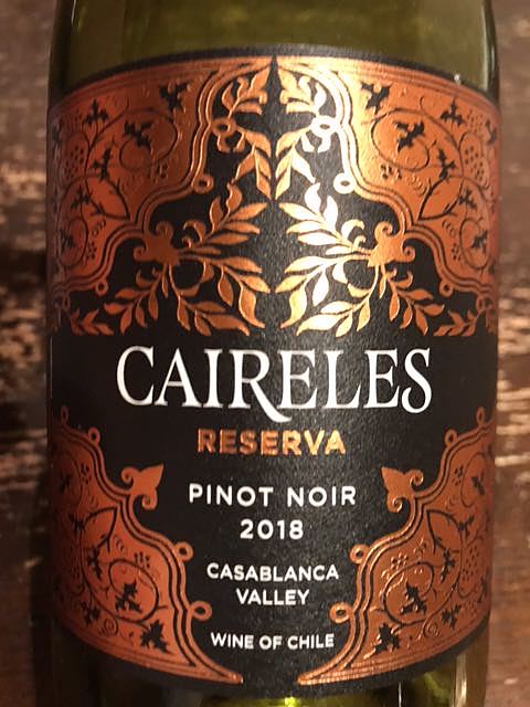 Caireles Reserva Pinot Noir(カイレレス レゼルヴァ ピノ・ノワール)