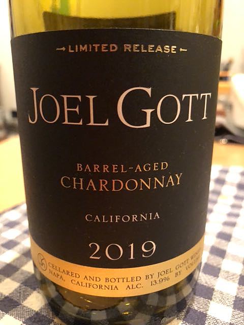 Joel Gott Barrel Aged Chardonnay