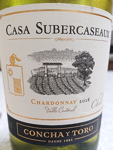Casa Subercaseaux Chardonnay(カーサ・スベルカソー シャルドネ)