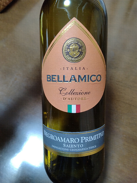 Bellamico Negroamaro Primitivo Salento(ベラミコ ネグロアマーロ プリミティーヴォ サレント)
