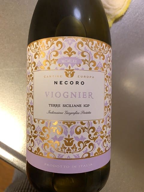 Cantine Europa Necoro Viognier(カンティーヌ・エウロパ ネコーロ ヴィオニエ)