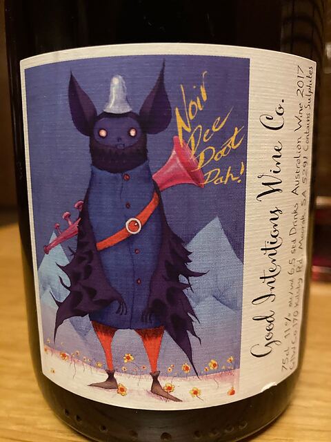 Good Intentions Wine Noir Dee Doot Dee Dah !