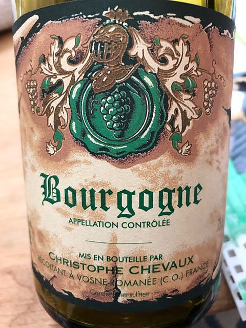 Dom. Christophe Chevaux Bourgogne Blanc