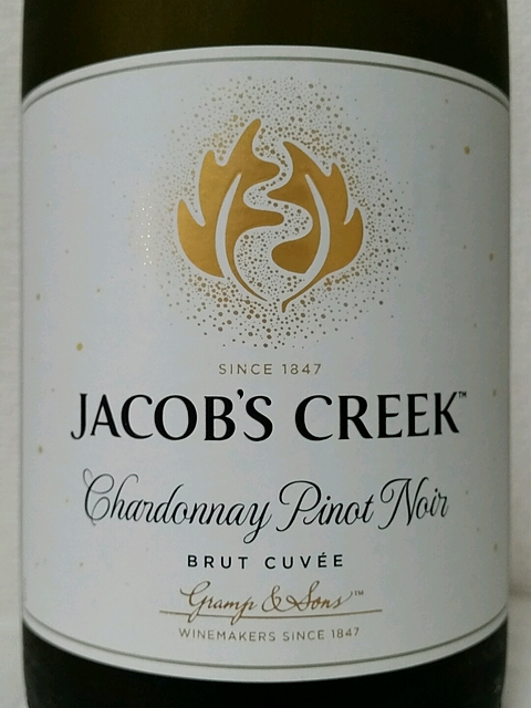 Jacob's Creek Sparkling Chardonnay Pinot Noir Brut Cuvée(ジェイコブス・クリーク スパークリング シャルドネ ピノ・ノワール ブリュット・キュヴェ)