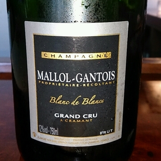 Mallol Gantois Brut Blanc de Blancs Grand Cru(マロル・ガントワ ブリュット ブラン・ド・ブラン グラン・クリュ)