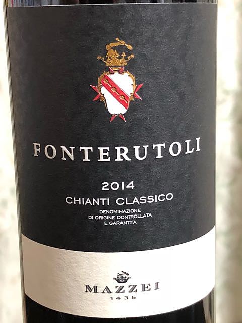 Mazzei Fonterutoli Chianti Classico(マッツェイ フォンテルートリ キアンティ・クラッシコ)