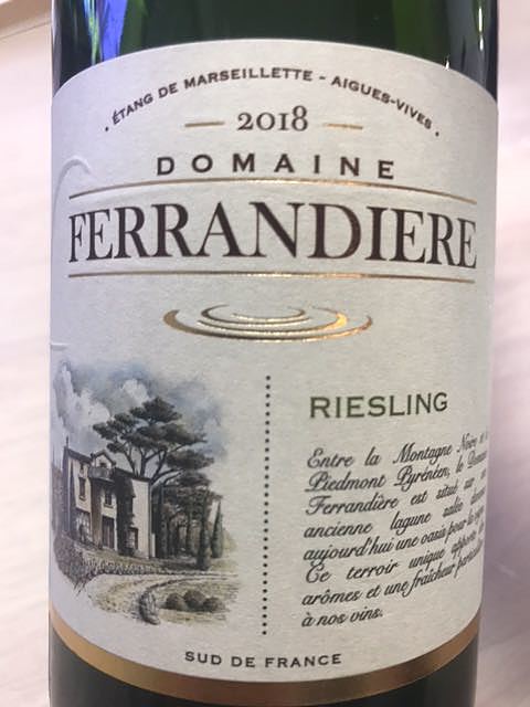 Ferrandière Riesling(フェランディエール リースリング)