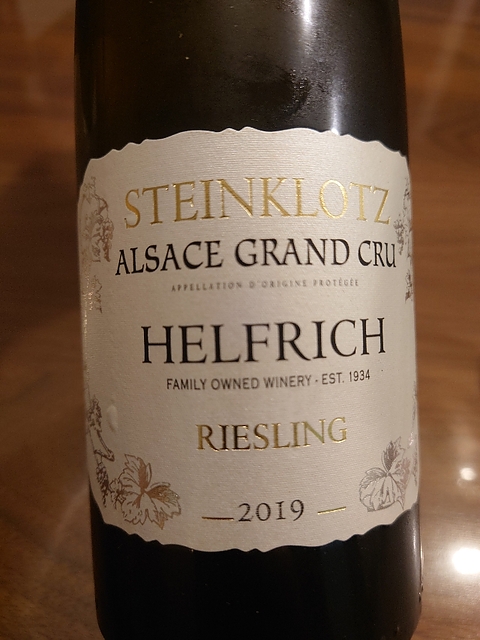Helfrich Riesling Grand Cru Steinklotz