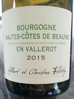 Gilbert et Christine Felettig Bourgogne Hautes Côtes de Beaune En Vallerot