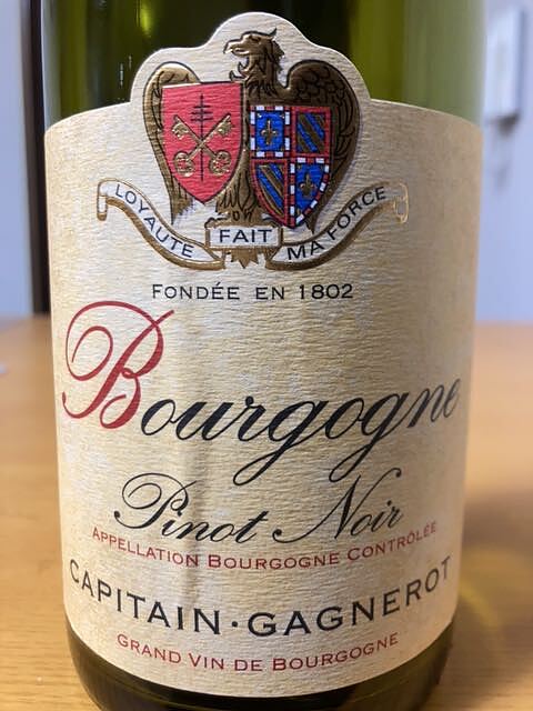 Capitain Gagnerot Bourgogne Pinot Noir
