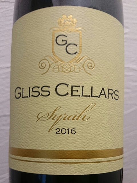 Gliss Cellars Syrah