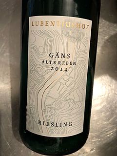 Lubentiushof Riesling Gäns Alte Reben(ルベンティウスホーフ リースリング ガンス アルテ・レーベン)