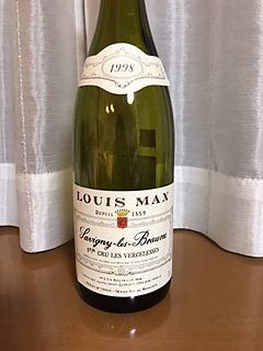 Louis Max Savigny lès Beaune 1er Cru Les Vergelesses(ルイ・マックス サヴィニィ・レ・ボーヌ プルミエ・クリュ レ・ヴェルジュレス)