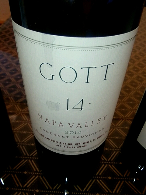 GOTT Napa Valley Cabernet Sauvignon 2014