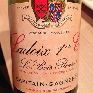 Capitain Gagnerot Ladoix 1er Cru Le Bois Roussot(カピタン・ガニュロ ラドワ プルミエ・クリュ レ・ボワ・ルーソ)