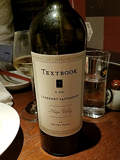 Textbook Cabernet Sauvignon Napa Valley 2015(テキストブック カベルネ・ソーヴィニヨン ナパ・ヴァレー)