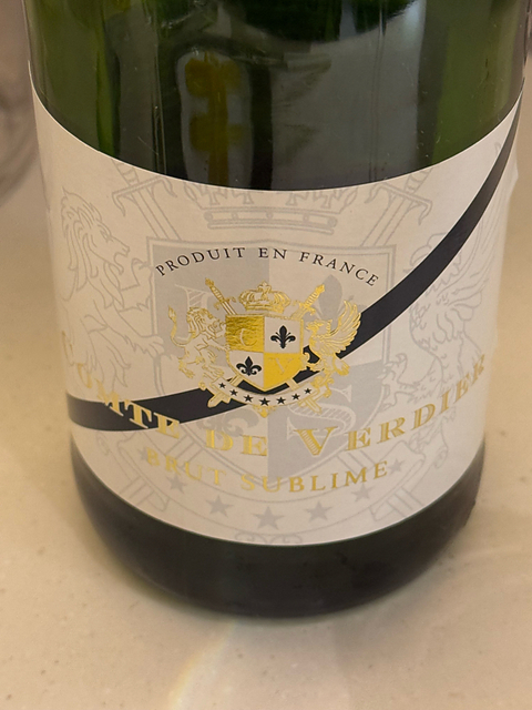 Comte de Verdier Brut Sublime(コント・ドゥ・ヴェルディエ ブリュット スブリーム)